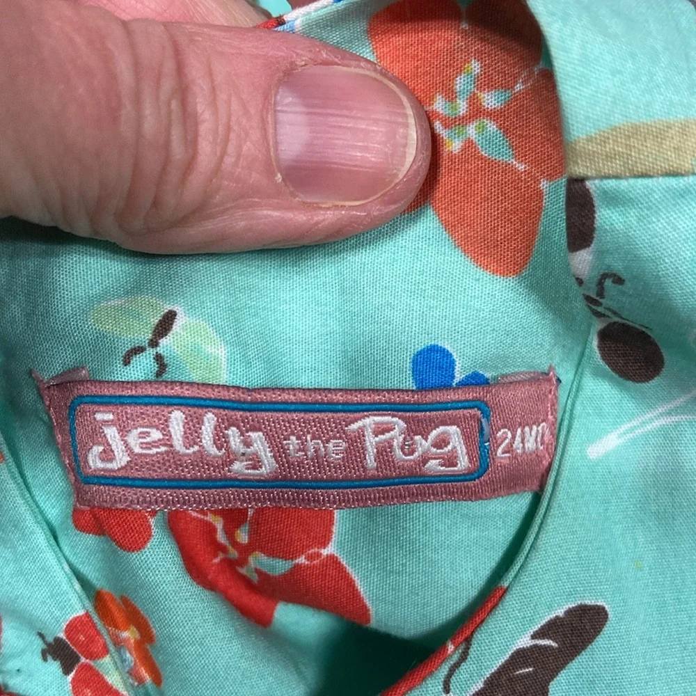 Jelly the pug hey sailor Hanna dress style 153 anchors birds 24m - Picture 5 of 6